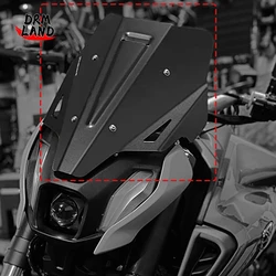 For YAMAHA FZ07 MT07 MT-07 FZ 07 2021 2022 Motorcycle Windshield Windscreen Kit Deflector Fairing Cover Wind Screen Accessories