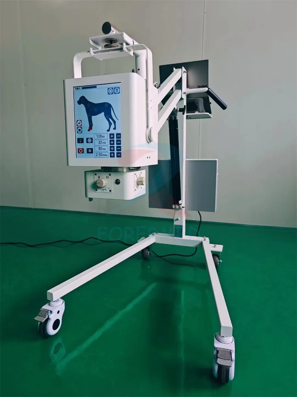 Medical 5.6KW Portable X Ray Machine Human/Veterinary System Digital xray Machine DR Flat Panel Detector X-ray