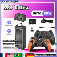 X9 Ultra Retro Video Game Console Game Stick HD Wireless Controller Home Game Console 3D HD 4K TV Game Retro Games Stick Gifts