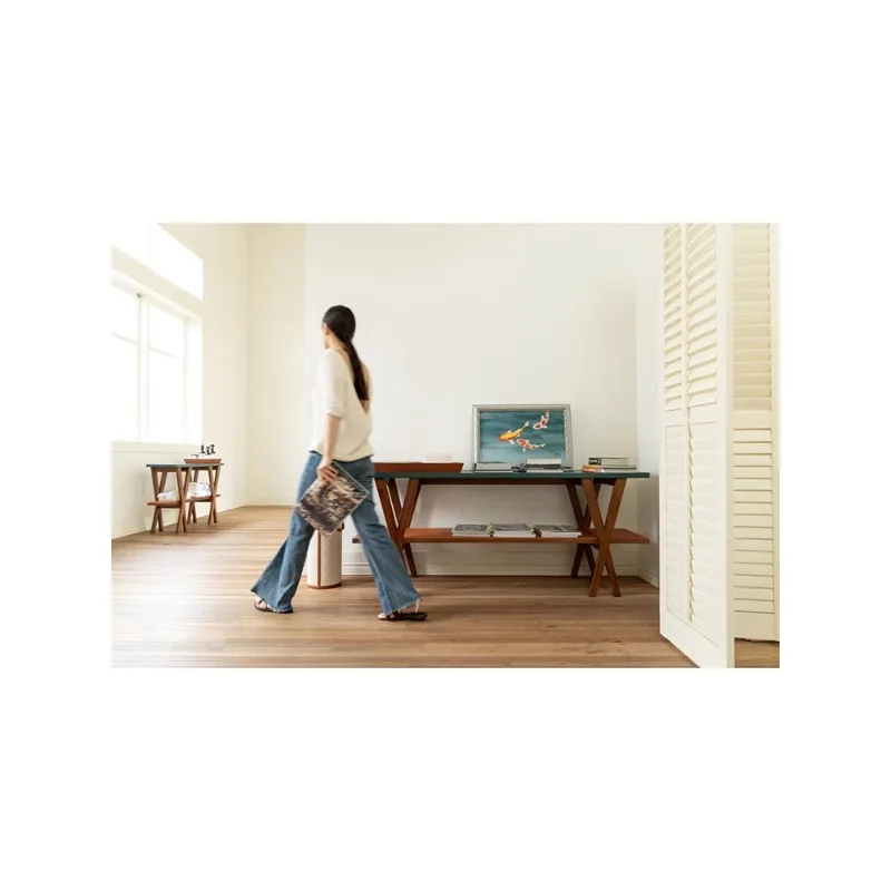 Color matching double-layer entrance table