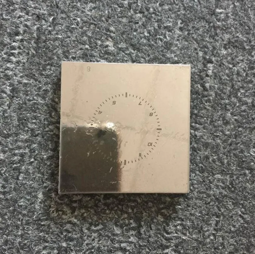 Metal Plate for Manual Watch Dial Pad Printing Machine/Manual Dial Pad Printer