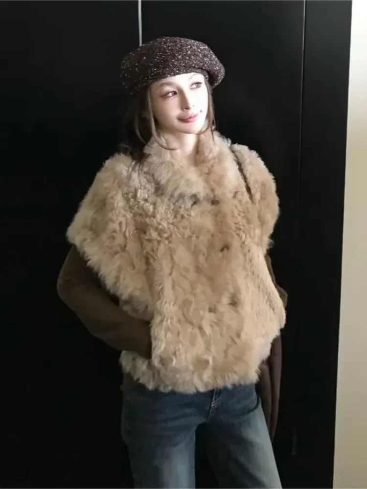 Celebrity Elegant Temperament New Vests Cloak All-match Western Style Coat Slim Trendy Hot Sell Premium Casual Outwears