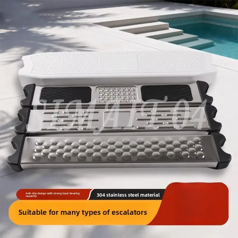 

Педаль для подводной лестницы для бассейна, подводная лестница из нержавеющей стали 304, винтовые аксессуары для поручней