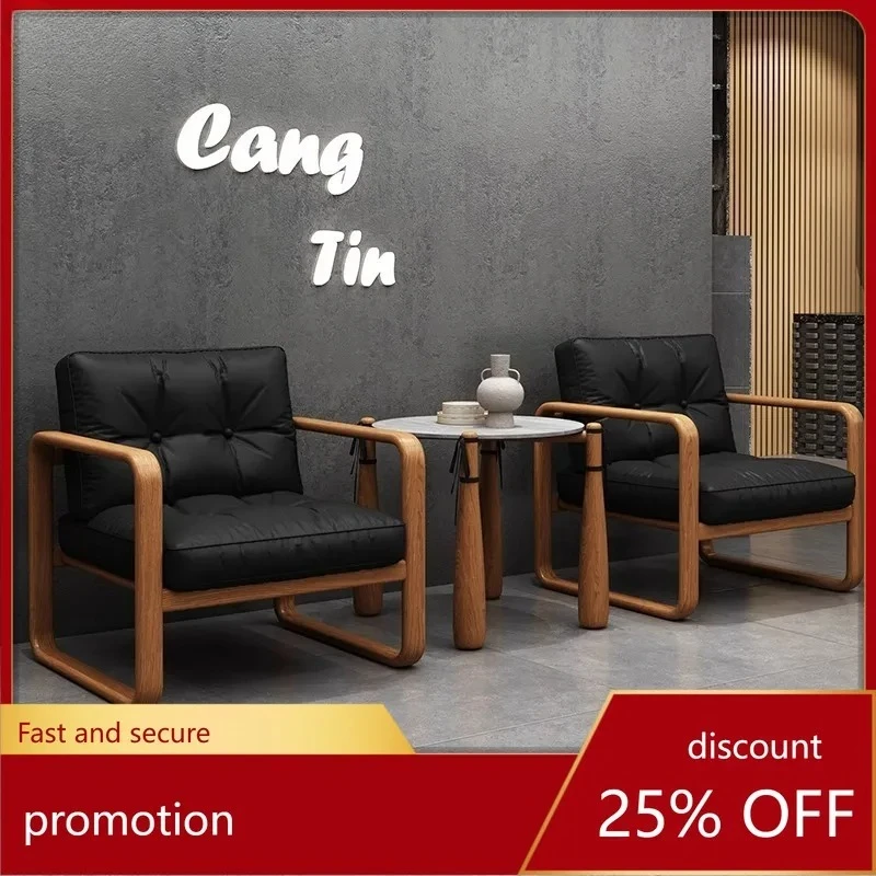 high-end barber shop sofa hairdresser customer waiting sofa sitting area sofa waiting chair