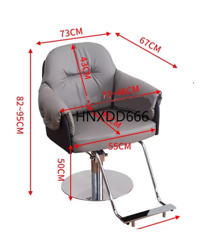 

Wheel Styling Barber Chair Hairdressing Accessories Professional Esthetician Salon Chair Swivel Modern Taburete Salon Furniture