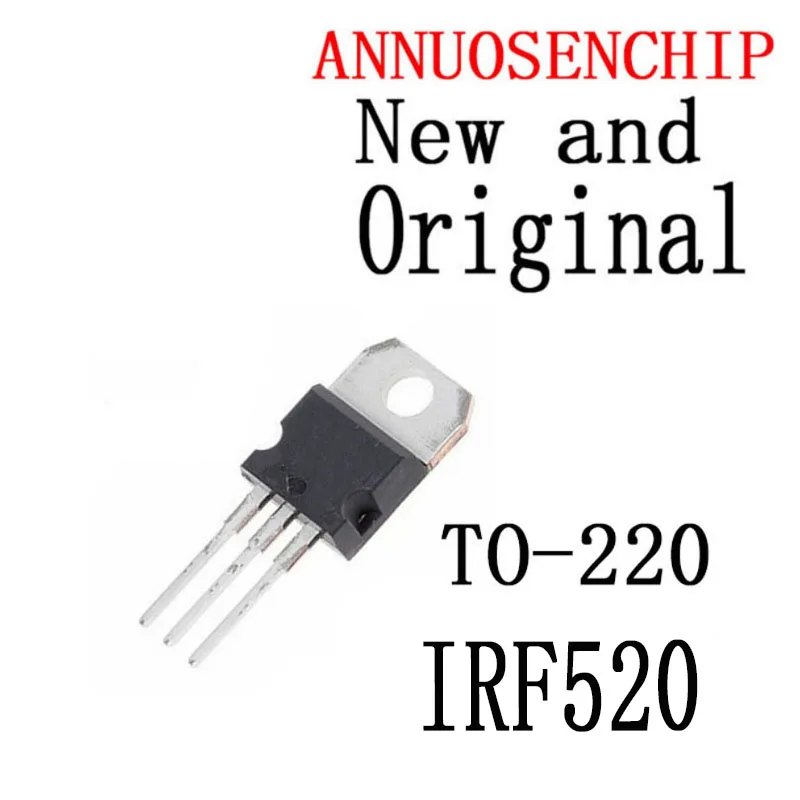 10PCS New and Original TO-220 IRF520N TO220 IRF520NPBF IRF520