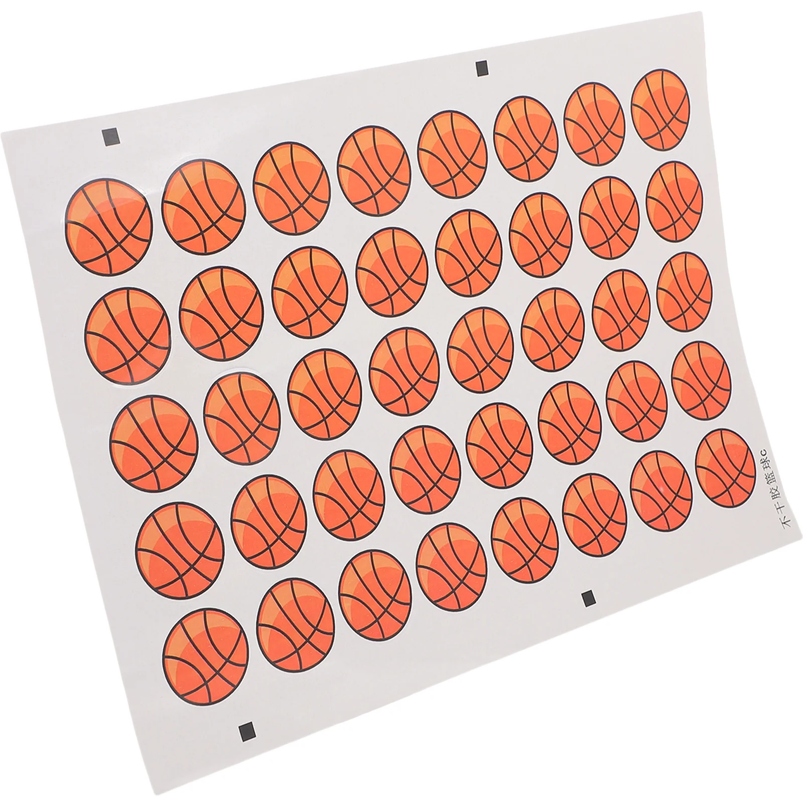 

1 Sheet Basketball Temporary Tattoos Sticker Body Art Decor for Women Men Sports Fans Face Arms Legs Ankle Neck Support Game