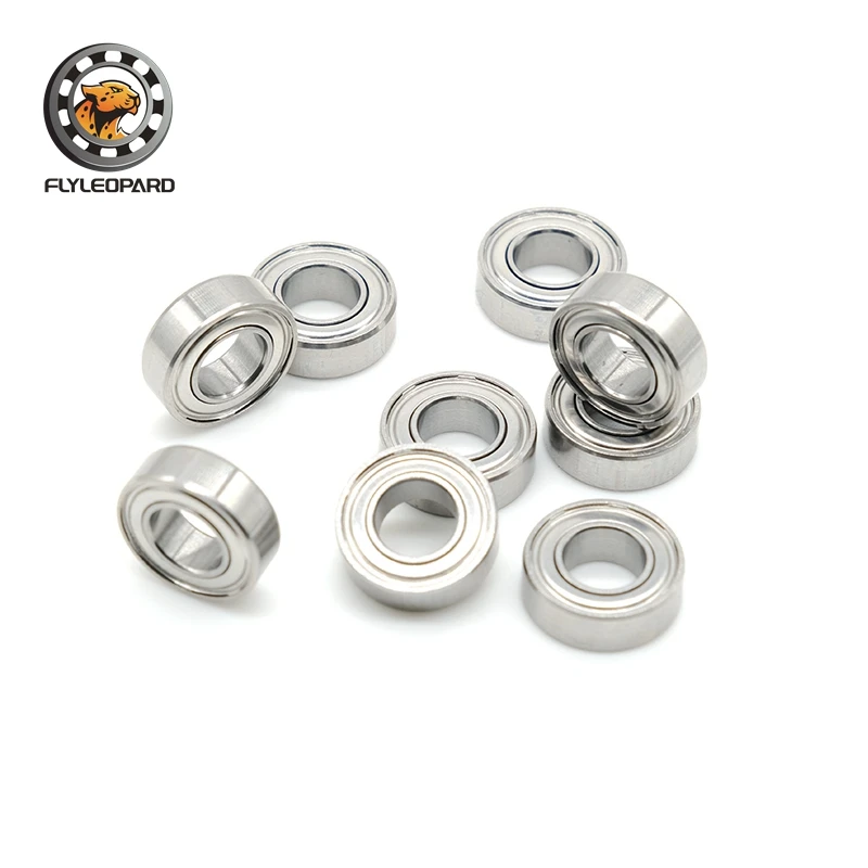 10Pcs Nail Drill HandPiece Bearings MR128ZZ L-1280ZZ Ball Bearing 8x12x3.5mm High Speed (ABEC-9) 6x12x4 7x13x4 8x14x4 4x9x4 mm