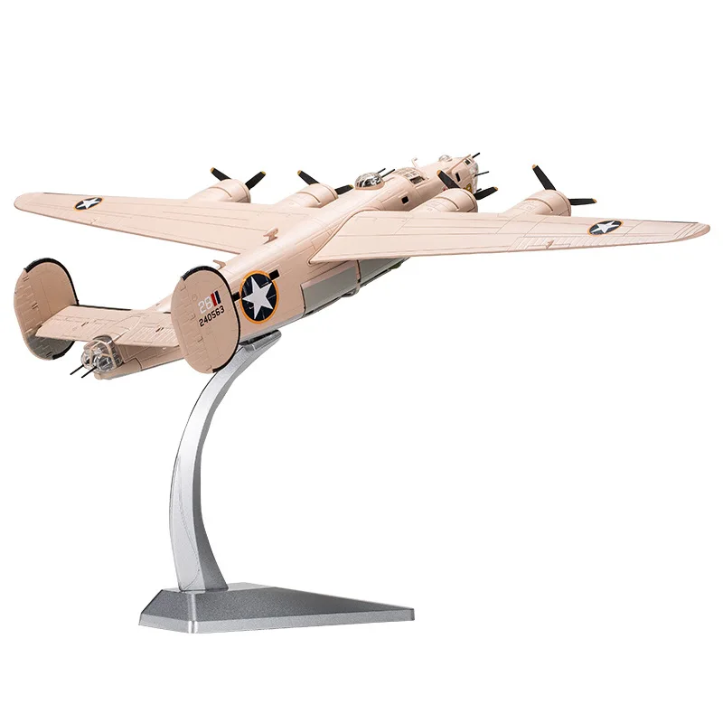 1: 72 B-24 Bomber Model Foam Model Simulation Bomber Alloy Fighter Model Toy Aircraft Model Ornaments Exquisite Collection Gift