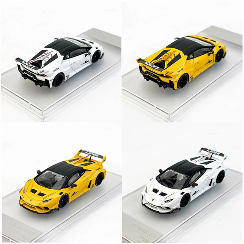 

Модель King 1:64 LB, широкая модель автомобиля из сплава Huracan, классический сувенир для взрослых, подарок, статический дисплей
