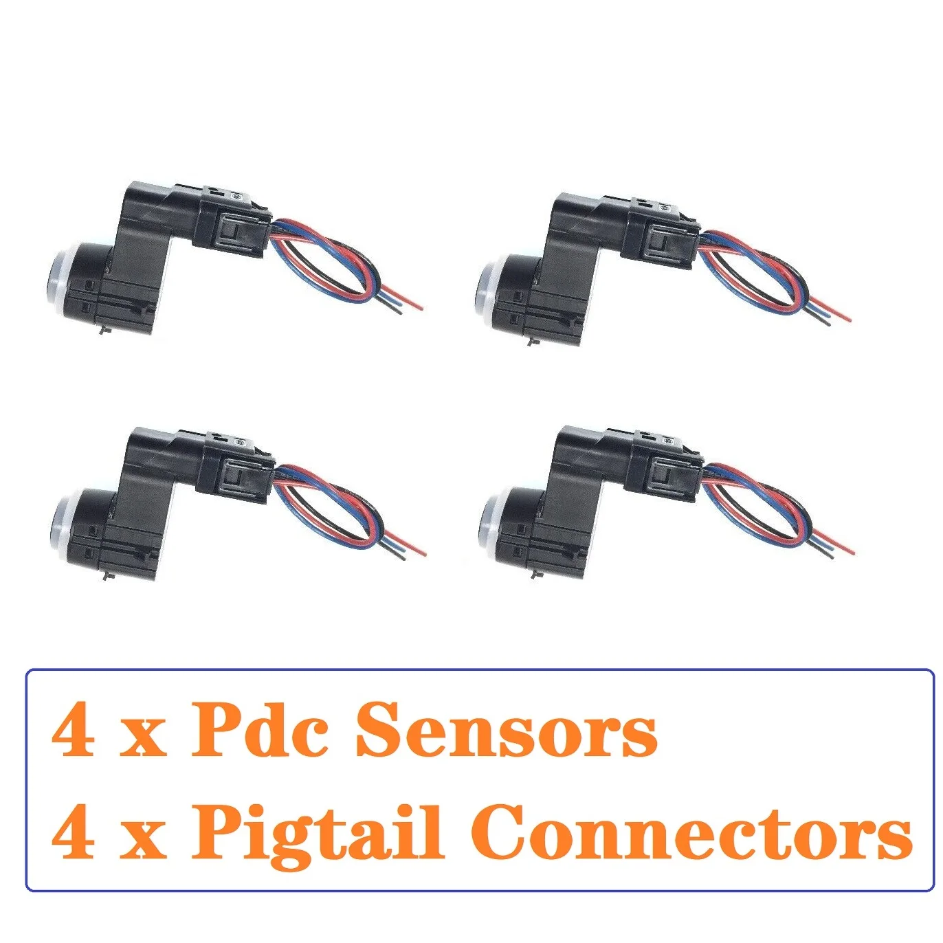 9677782977 Pdc Parking Reversing Sensor+Harness Connector for Citroen C3 DS3 Peugeot 3008 5008 OE# 9677782980, 9664027977