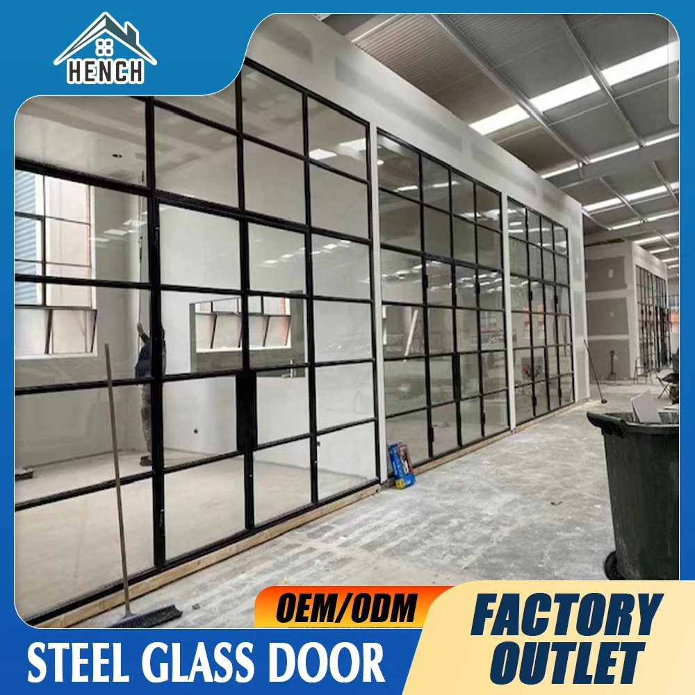 SteelGlass Doors And Windows French Door For Home Decoration