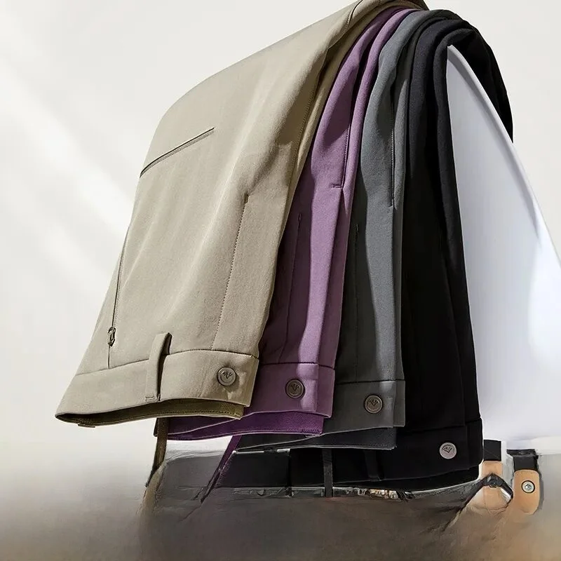 

Outdoor Men's Fce Lined Windproof Trousers 3D Tailored Cargo Pants Urban Outdoor Sle Elastic Fly Bird Pattern Autumn Winter