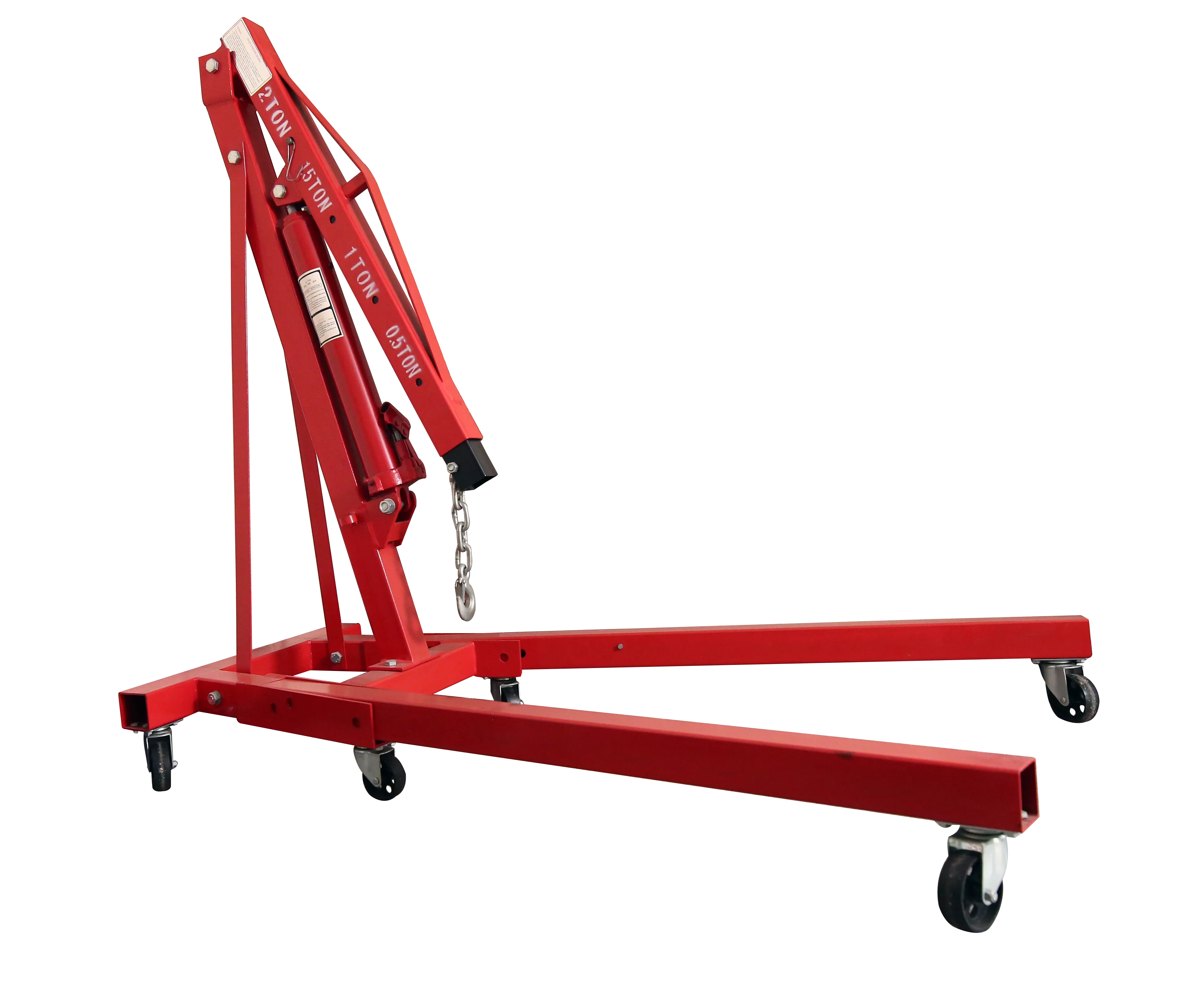 2 Ton Folding Manual Hydraulic Jack Shop Engine Crane