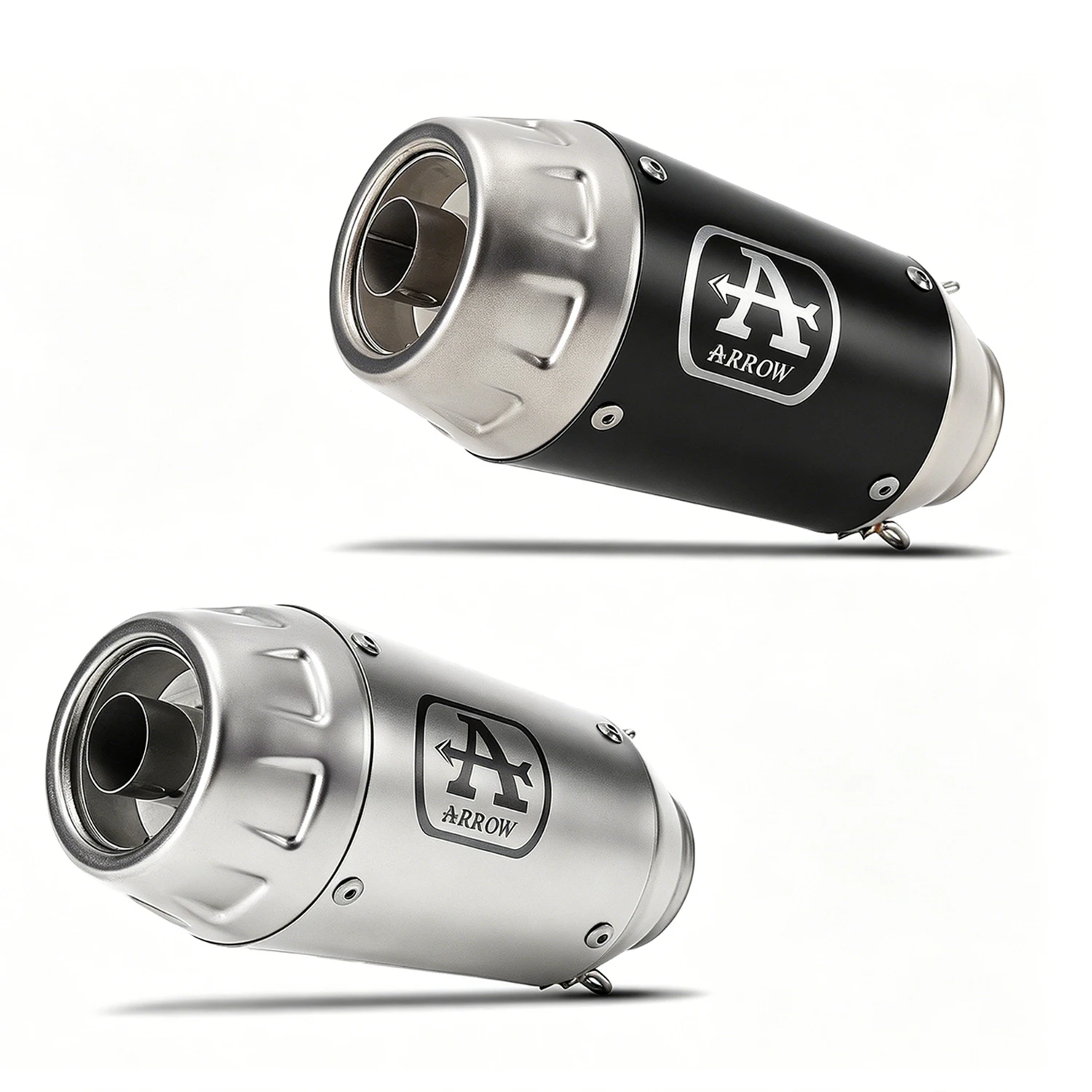 51MM Motorcycle Exhaust Muffler Universal Scooter Tail Pipe for Gsxr150 Cbr150r Ninja250 R15 Z250 Mt15 250sr Nmax Pcx