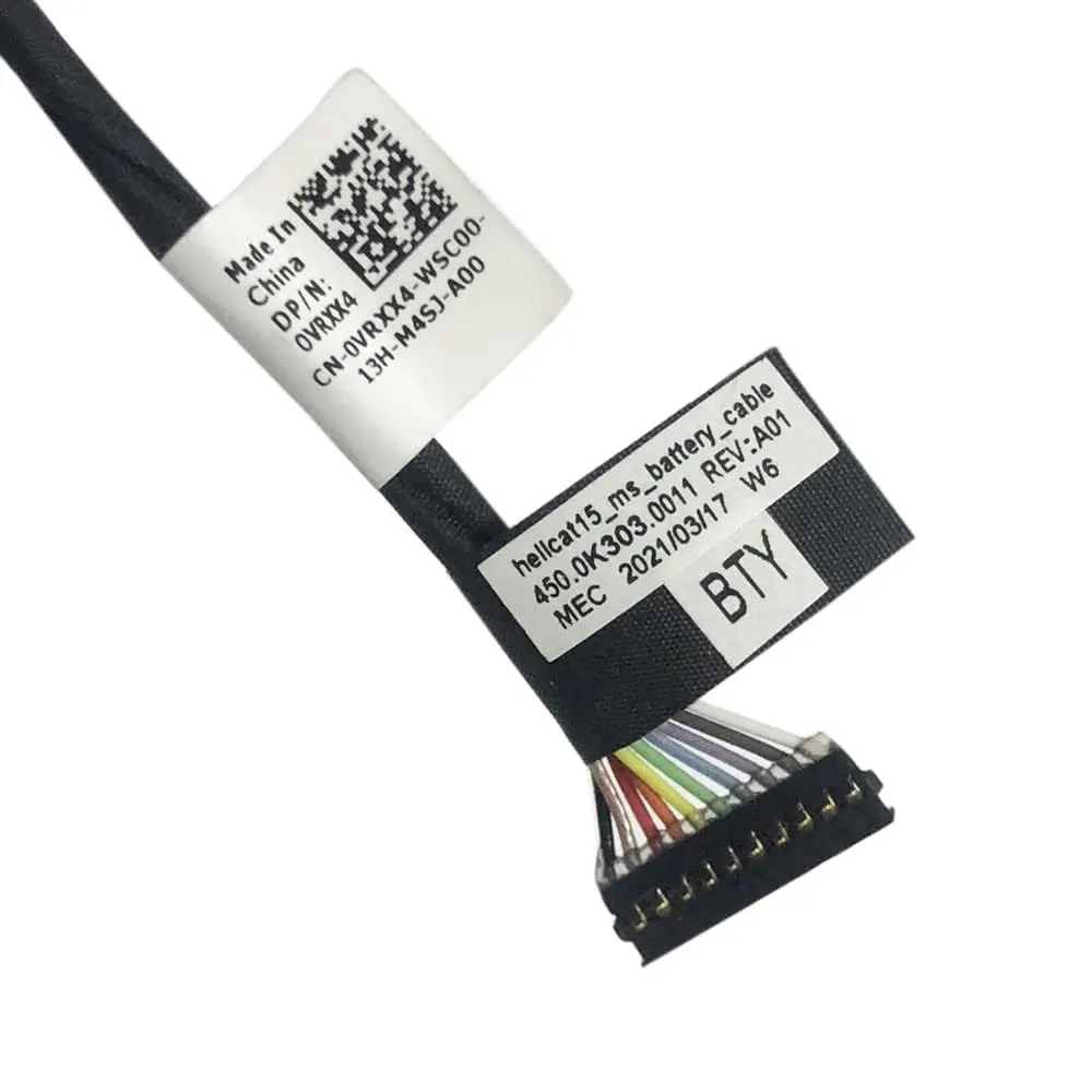 Batterie-Flex kabel für Dell Inspiron 15 450,0 2-in-1-Laptop-Batteriekabel-Anschlussleitung ersetzen 0vrx4 303,0001 k