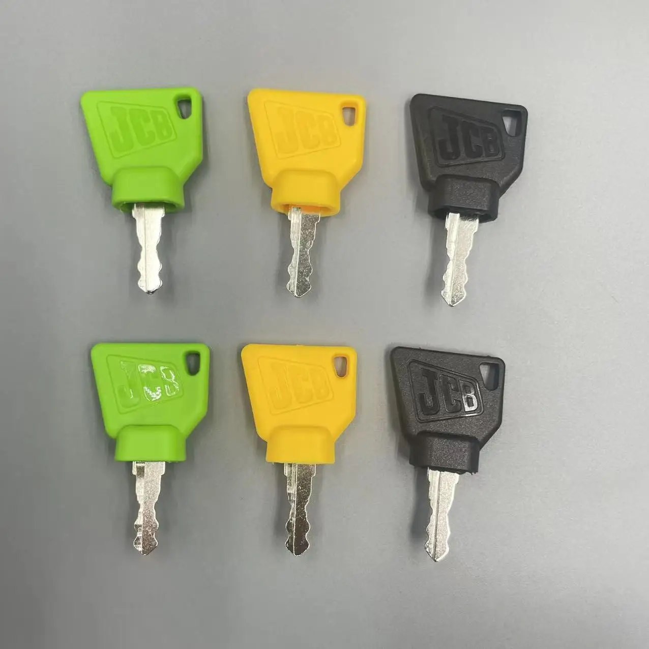 10 peças chave de ignição de escavadeira js jc b 3cx para 45501 333-y1374 331-26790 14607 peças de reposição de escavadeira de máquina acessórios de carro