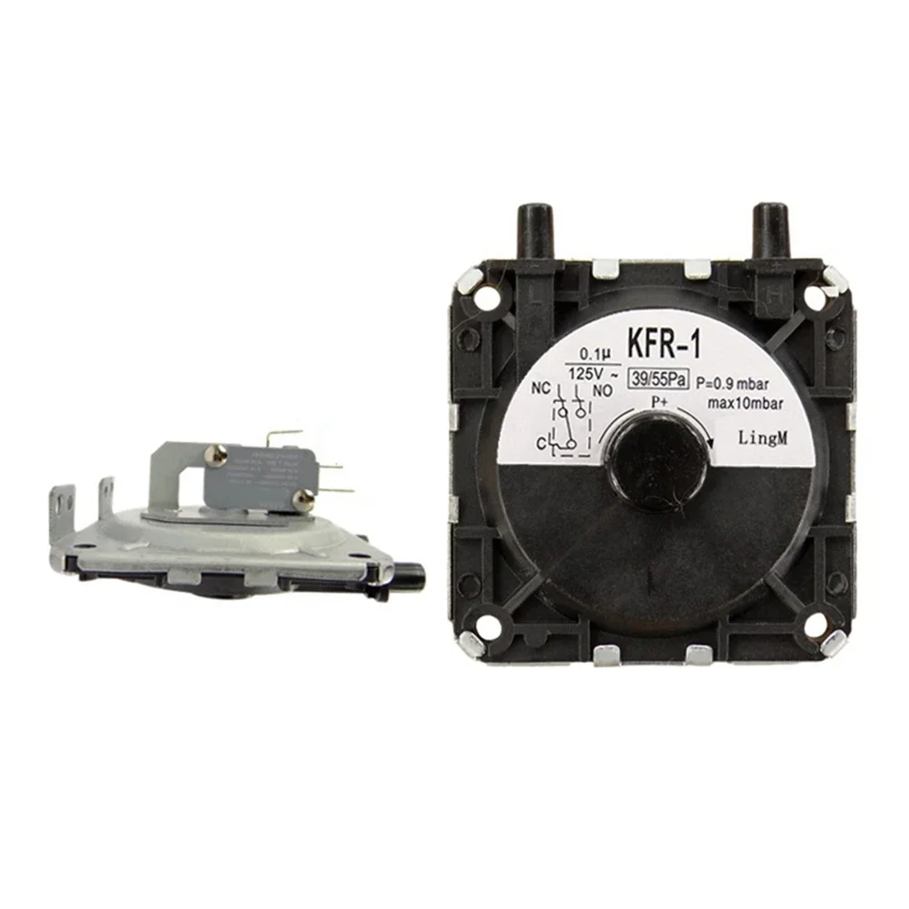 1pcs Strong Exhaust Water Heater Repair Part Air Pressure Switch AC2000V 50Hz 60S Y05 Air Pressure Switch 2.87x3.15 Inches