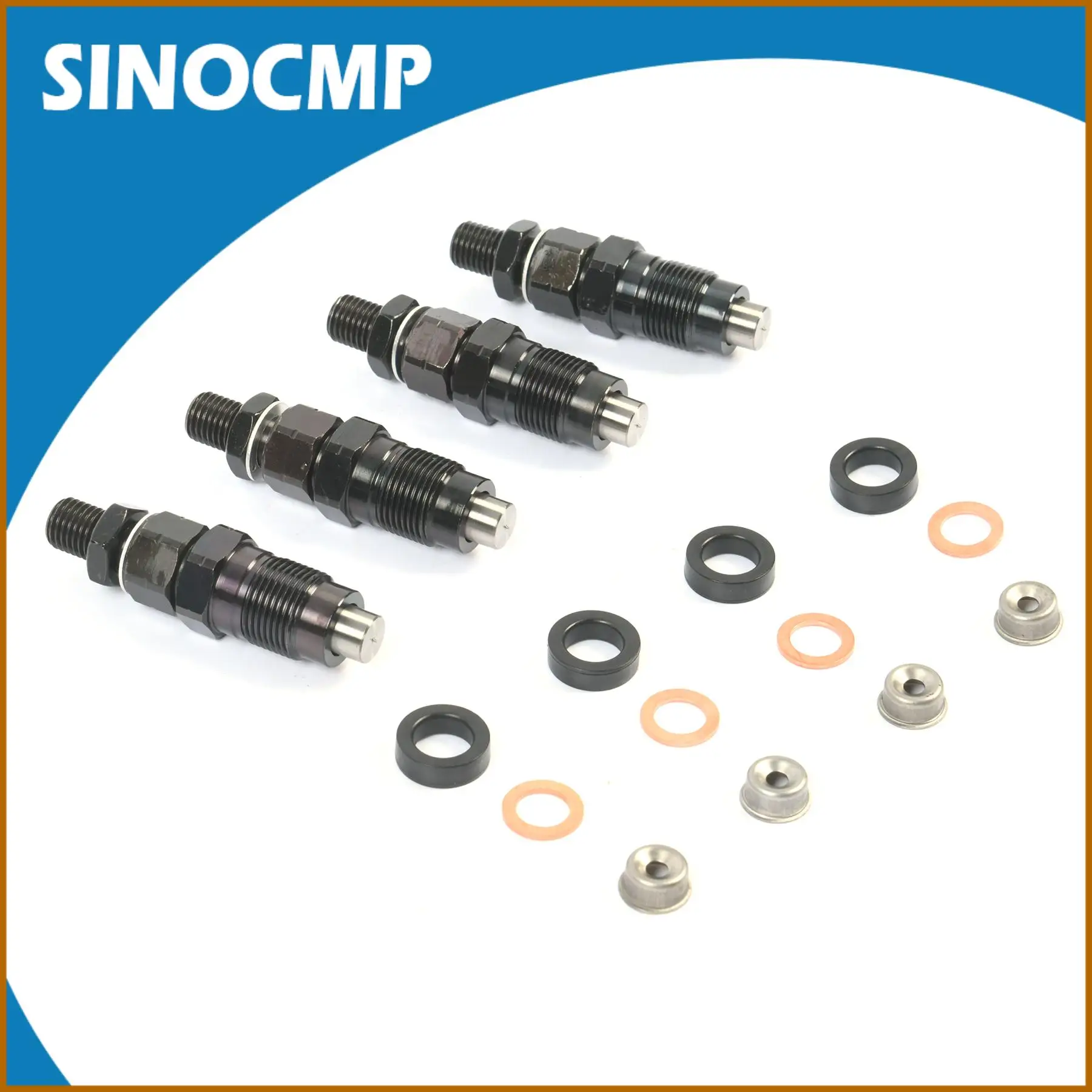 

4pcs Diesel Common Rail Fuel Injector For Mitsubishi Delica Spacegear Pajero Triton 4M40 / 4M40T 2.8L Direct Replacement Part