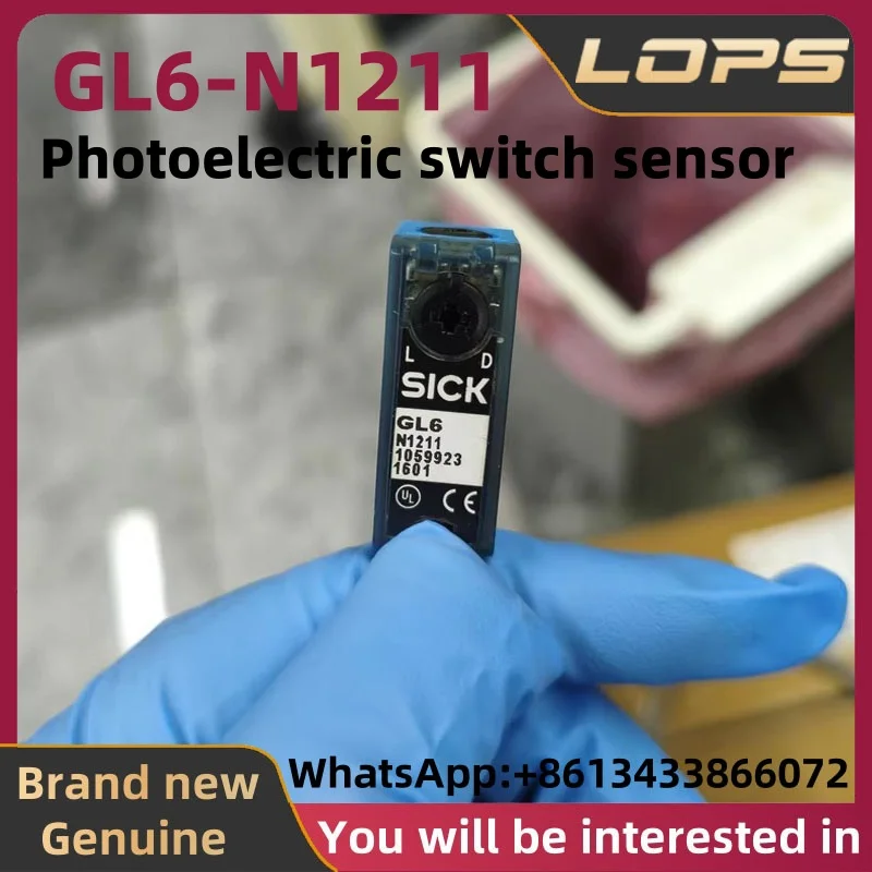 GL6-N1211 Brand new original SICK Photoelectric switch sensor, large quantity in stock, welcome to consult