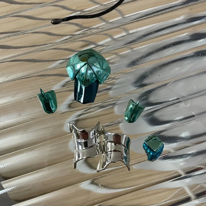 Goodtony Saint Seiya Myth Cloth Ex Action Figure - Chameleon June Knight Of Zodiac Zilver verzamelspeelgoed Verjaardagscadeaus Voorverkoop