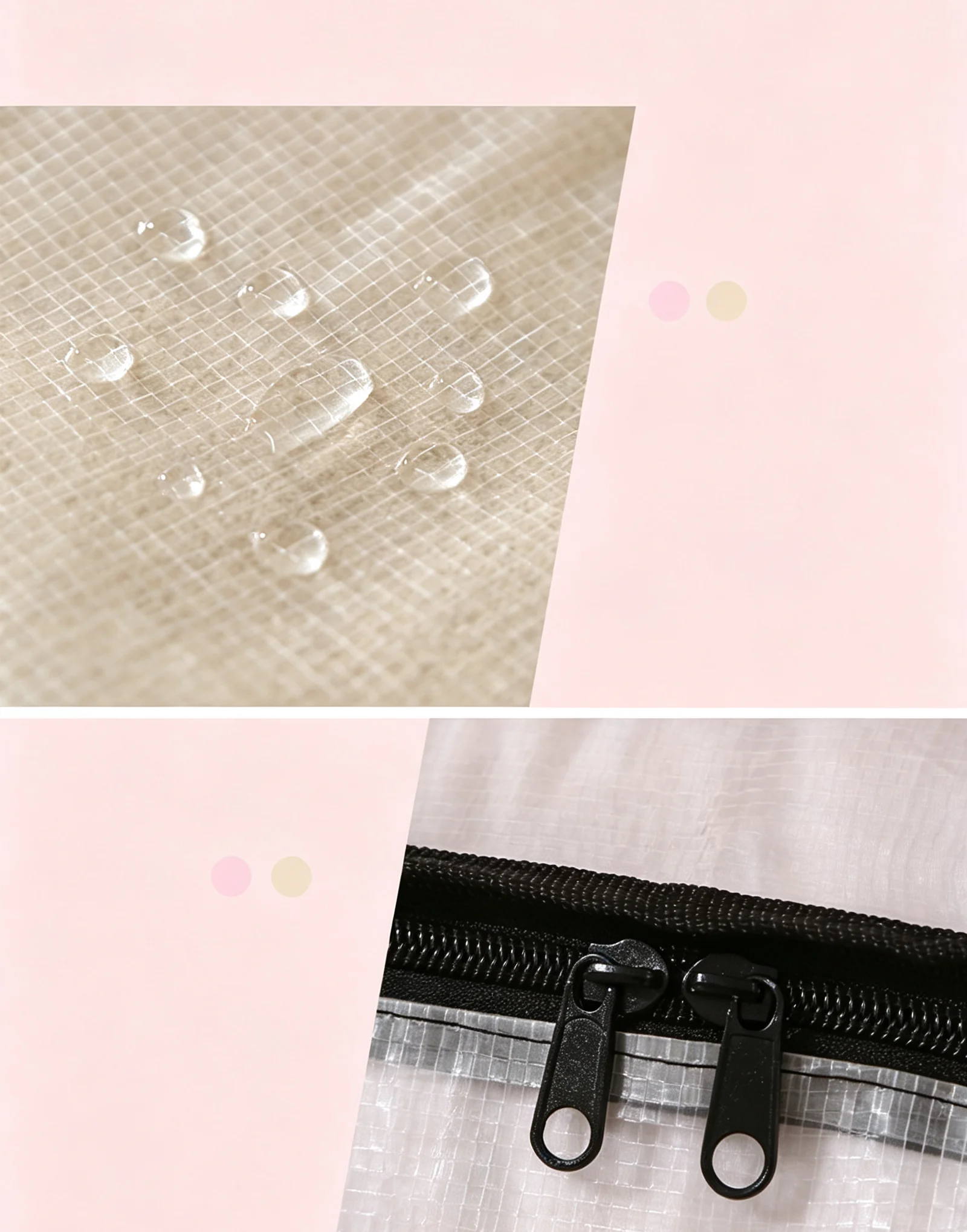 1pc Transparent Storage Bag - Large Capacity / Waterproof and Damp-proof - Ideal for Sorting Autumn/Winter Clothes