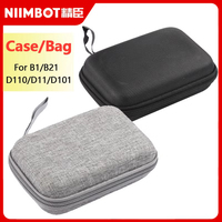 Niimbot Printer Case Bag For For Niimbot D11 D101 D110 B1 B21 Portable Printer Pocket Label Thermal Printer USE Protective Shell