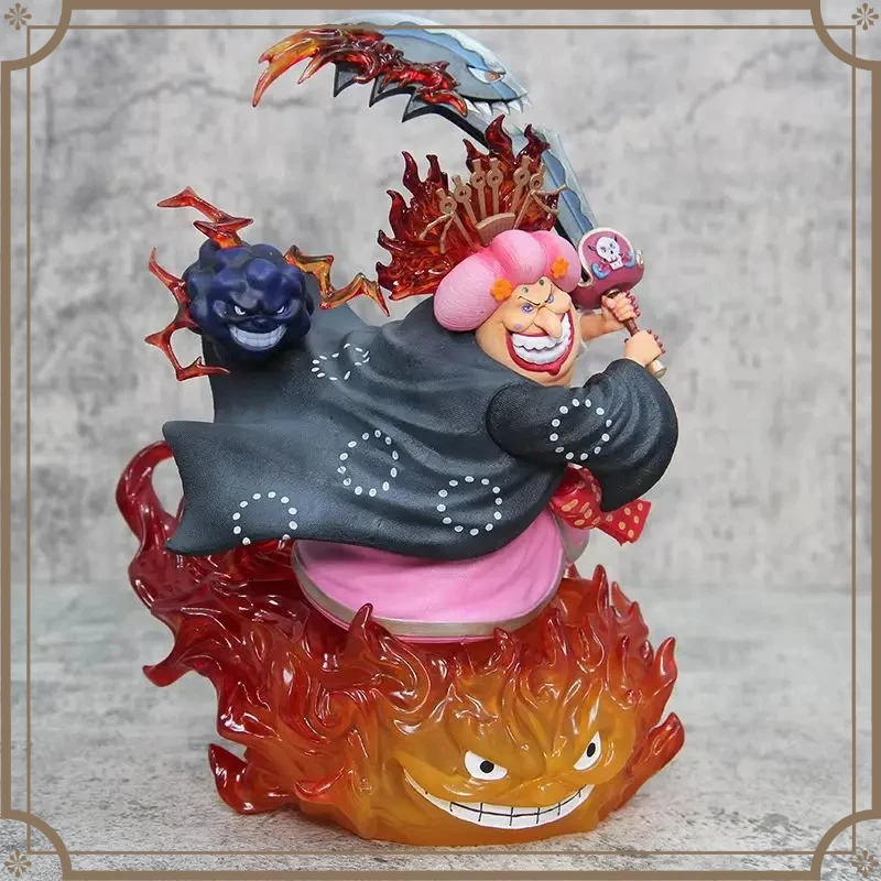 

28cm Four Emperor Big Mom Charlotte Linlin Anime Figure Figures Models Gk Statue Models Collectible Ornament Doll Toys