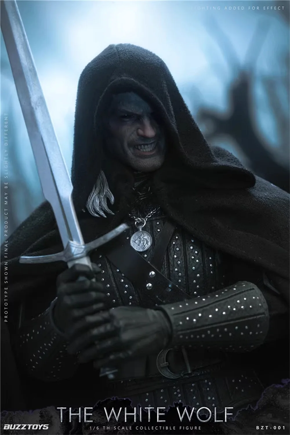 BUZZTOYS 1/6 The White Wolf Figure Witch Model BUZ001 12 ''Male Soldier Action Doll Set completo di giocattoli per la raccolta