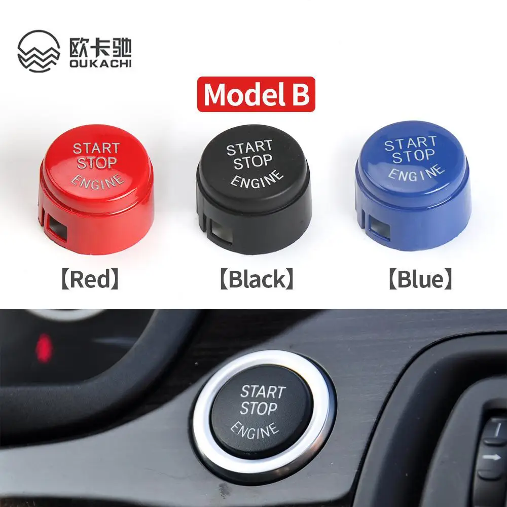 Start Stop Engine Push Button Switch Cover for BMW F10 F11 F06 F07 F02 F01 F30 F34 3 5 6 7 Series