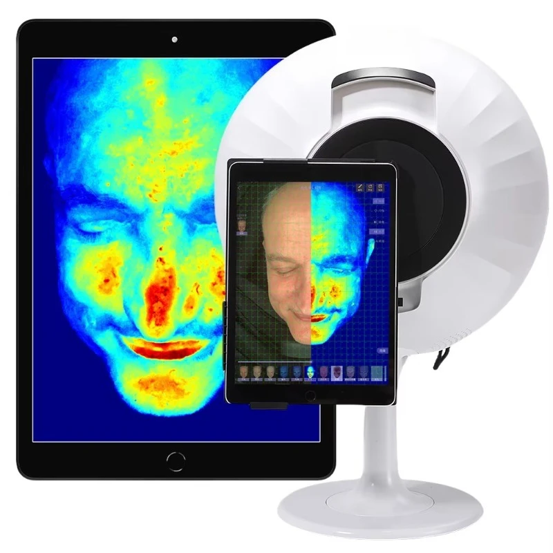 Gezichtshuidanalysator Draagbare huidscanner voor gezichtsanalyse