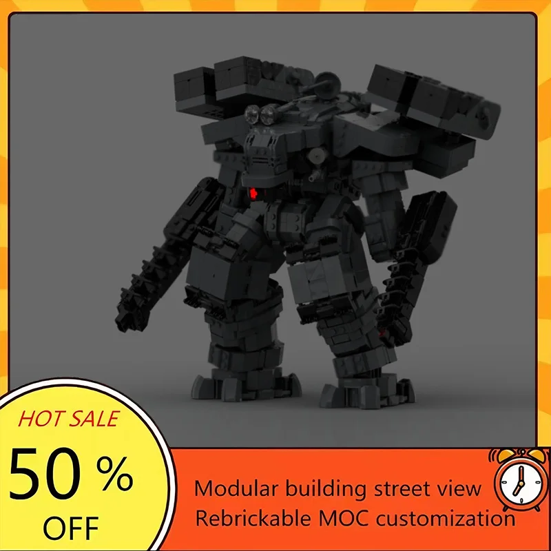 

Набор для сборки модульного боевого робота MOC из 3270 деталей по мотивам популярного фильма «Звездные войны», технологичный подарок для детей на праздники