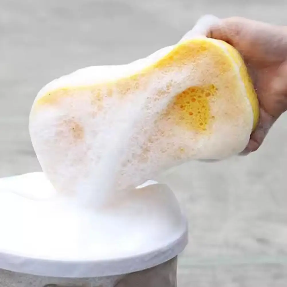 スポンジ角質除去バススクラブスポンジソフトスポンジシャワーボディスクラバーリムーバー死体ブラシ製品スキン入浴 W2U0