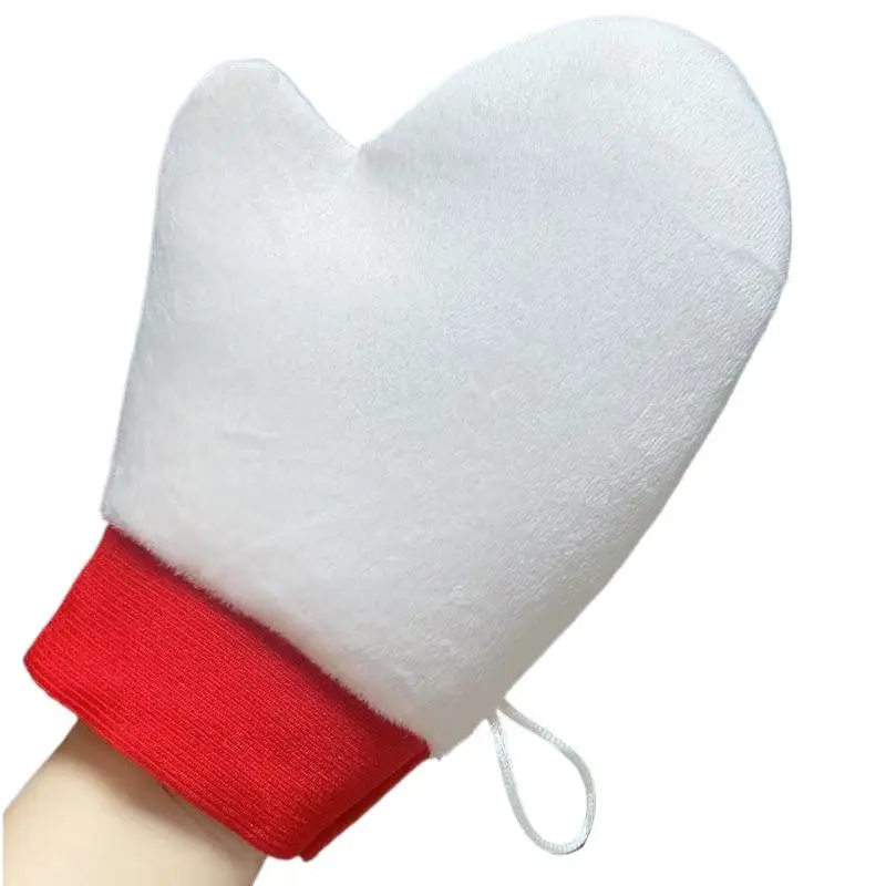 Double Sided Flocking Self Tanning Mitt Quick Dry Anti Sticky Hand Applicator For Body Lotion Makeup DIY Beauty Care Tool