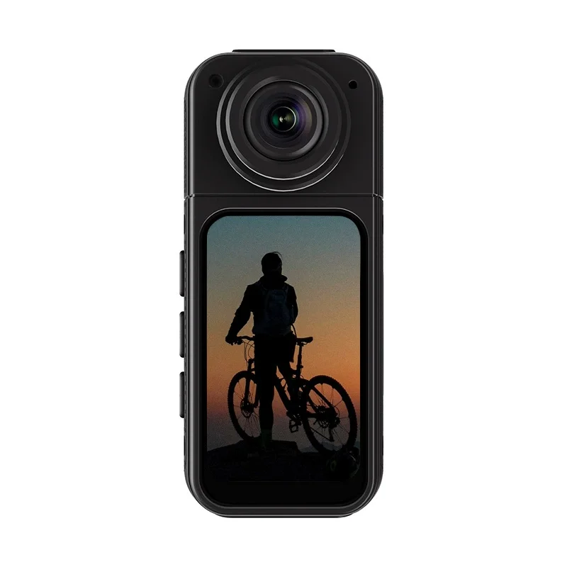 

Thumb Mini Digital Video Camera With HD Screen & 180 Degree Rotaton lenz and One shoot with Front & Back Double Recording Sport