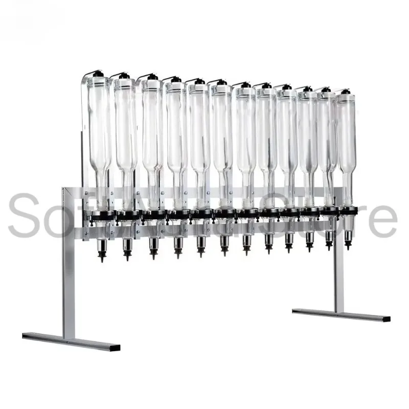 Stylish 375ML 500ML 750ML Glass Vial Perfume Display Station Bar‑Use for Cosmetic Stores Beauty Salons
