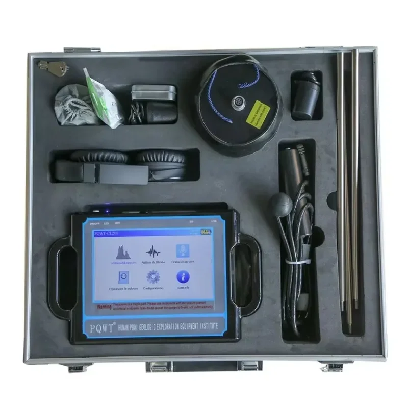 Indoor And Outdoor Water Leak Detector PQWTCL200 Pipe Leak Detection System For Sale For Mining Machines