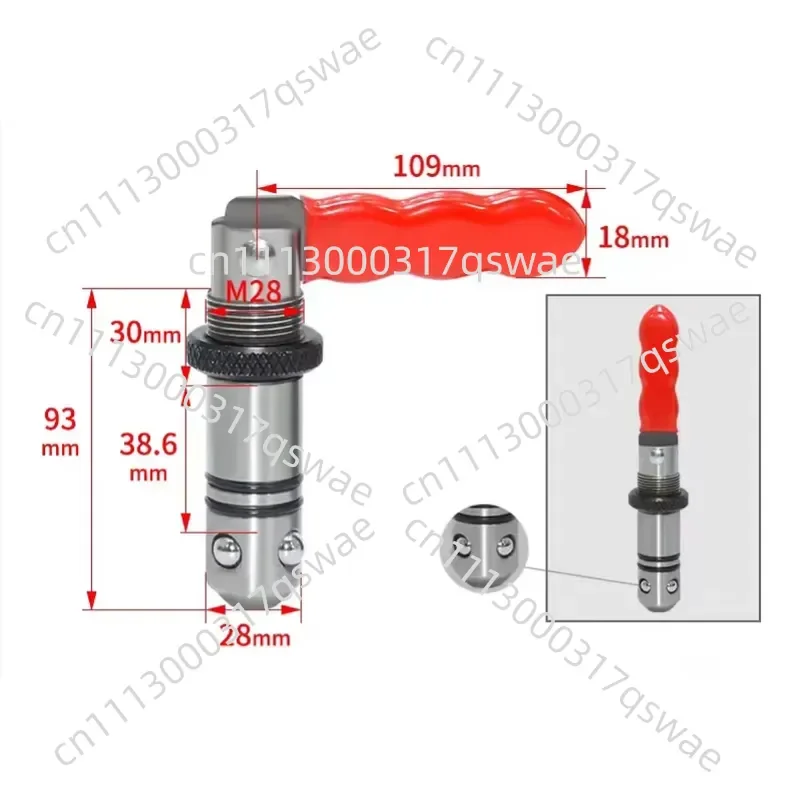 Welding Table Locking Pin Kit Quick Countersunk Fixture Kit Cast Iron Material