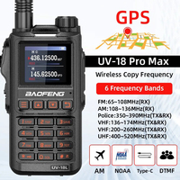 Baofeng UV 18L Walkie Talkie CB Dual Band Ham Radio a Pilas Long Range For Camping Two Way Radio 16km Small Portable With GPS