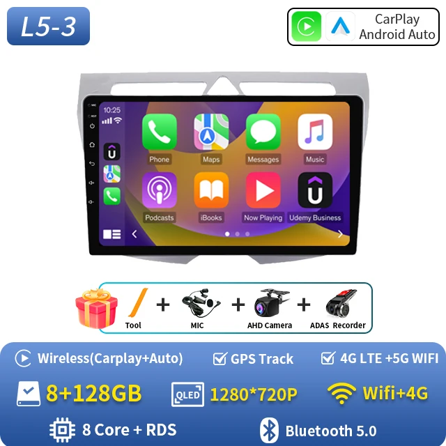 Android 16 Voor Kia Morning Picanto 2007 2008 2009 2010 Auto Radio Navigatie Multimedia Speler Stereo GPS WiFi + 4G Carplay + Auto BT