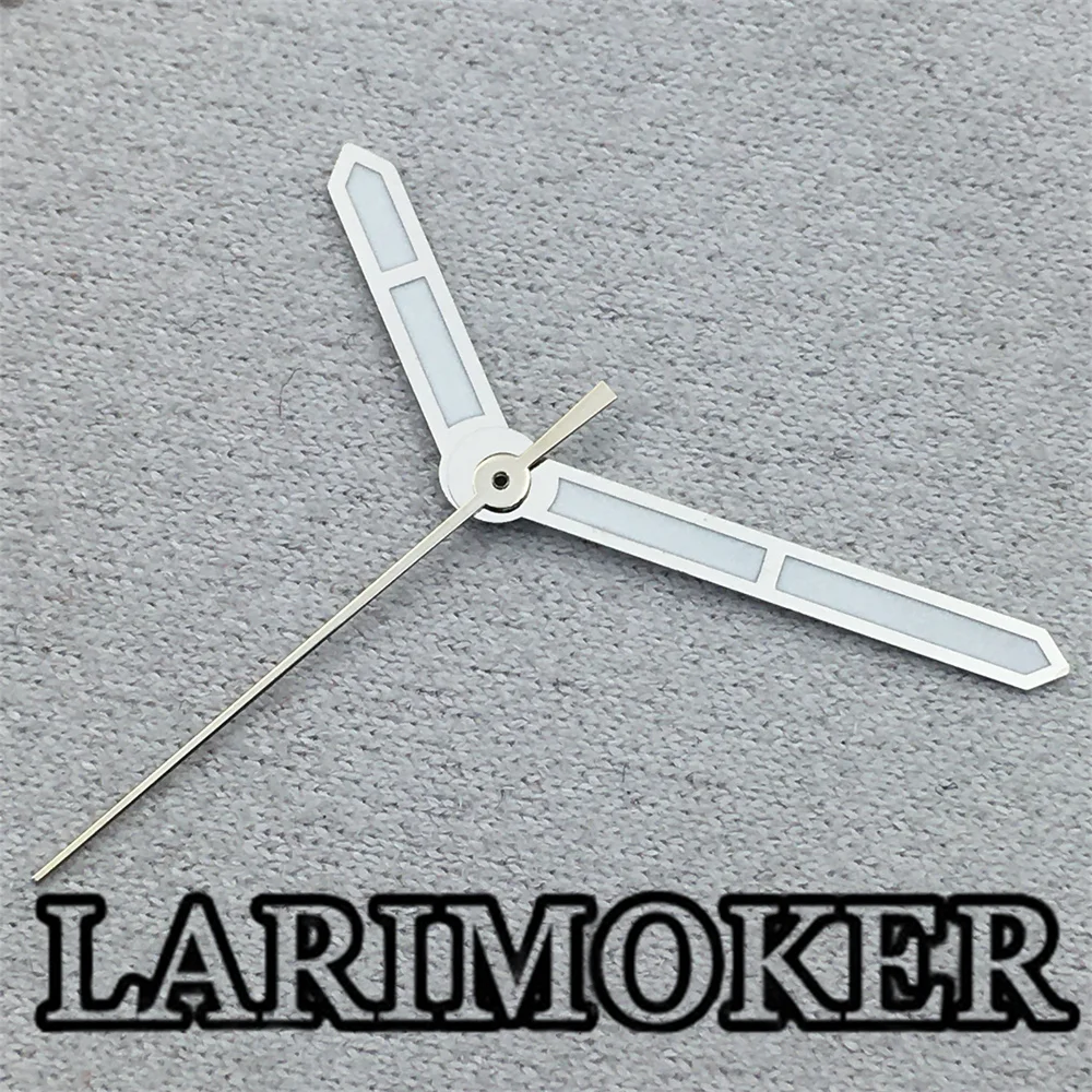 LARIMOKER New Gold Sillver orologio in oro rosa puntatore lancette luminose verdi fit movimento NH35