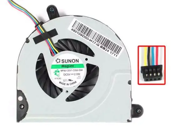 

SUNON MF60120V1-C050-S9A Probook 6560B 641183-001 DC 5V 2.0W Cooling Fan