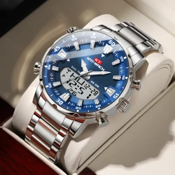 KAT-WACH Men Quartz Wrist Watch 2024 High Quality Luxury Original Waterproof Digital Watches