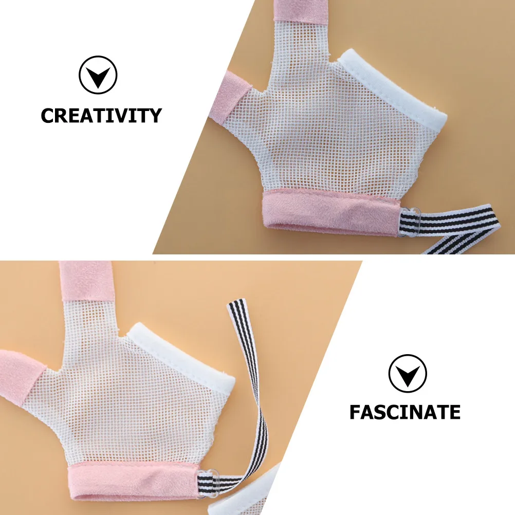 

Пара регулируемых дышащих перчаток-протекторов для младенцев от сосания пальцев и пальцевого лакомства