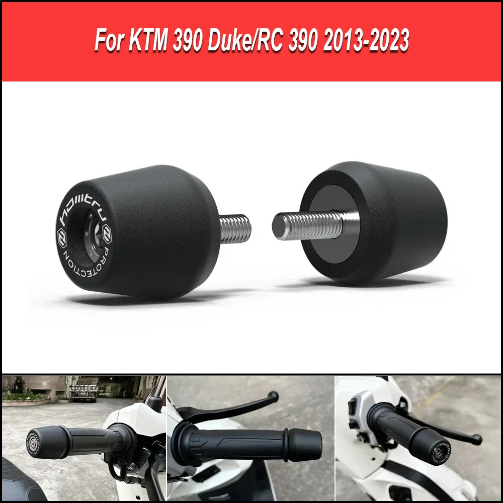 

For KTM 390 Duke/RC 390 2013-2023 Motorcycle Bar End Handle Weight Protector Cap