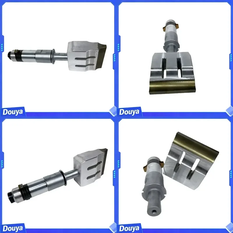 Ultrasonic Welding Tip 20kHz120x10mm + Piezo Transducer for Eco-Friendly Paper Cup Machine