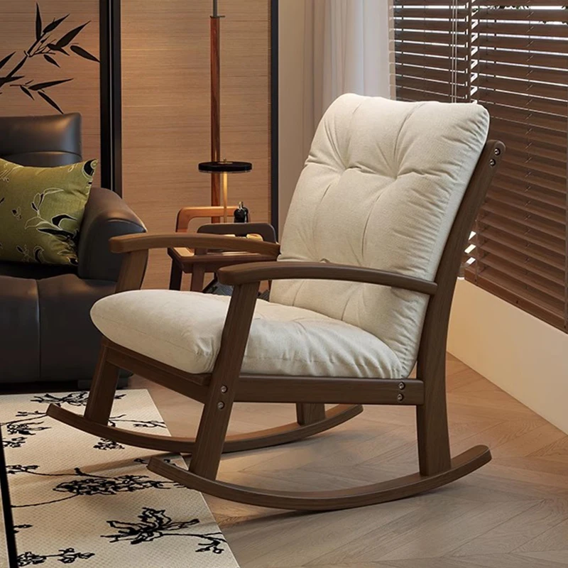 

Comfortable Reading Living Room Chairs Designer Relax Luxury Bedroom Mobile Chairs Recliner Poltrona Chinese Style Furniture