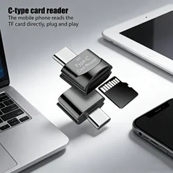 USB 3.1Type C Card Reader USB-C TF Micro SD OTG Adapter Type-C Memory Card Reader For Laptop Smart Phone Samsung iPhone Xiaomi