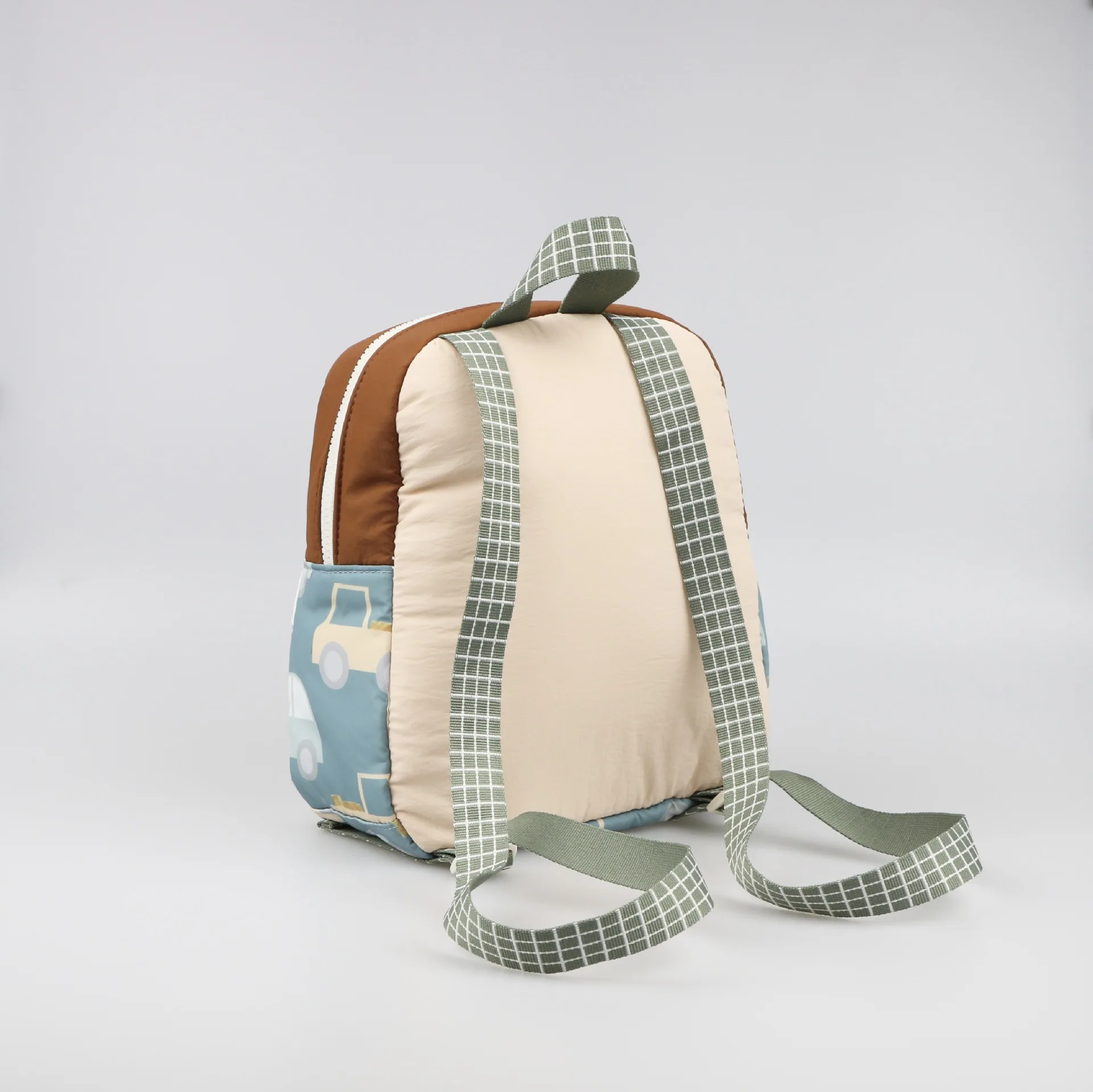 Kids Car Embroidery Lightweight Backpack 4