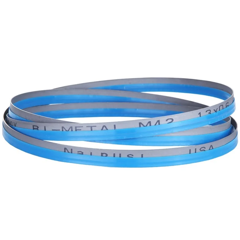Lama per sega a nastro bimetallica M42 ad alte prestazioni 34*1.1*4115mm per il taglio di metalli Premium di lunga durata per lama per sega da taglio industriale